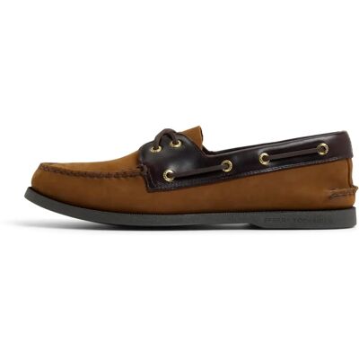 Sperry Men's Authentic Original 2-Eye Boat Shoes - Brown - Size 8 Sperry Men's Authentic Original 2-Eye Boat Shoes - Brown - Size 8