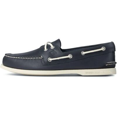 Sperry Men's Authentic Original 2-Eye Boat Shoes - Navy - Size 9 Sperry Men's Authentic Original 2-Eye Boat Shoes - Navy - Size 9