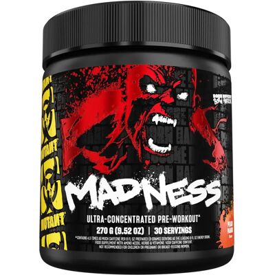 Mutant Madness Brzoskwinia Mango - 225g - Suplement przed treningiem Mutant Madness Brzoskwinia Mango - 225g - Suplement przed treningiem