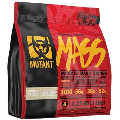 Mutant Mass Lody Waniliowe - 2270 g - Przyrost masy Mutant Mass Lody Waniliowe - 2270 g - Przyrost masy