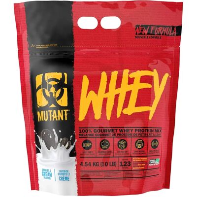 Mutant Whey 4540g - Protein Powder - Supports Muscle Growth Mutant Whey 4540g - Protein Powder - Supports Muscle Growth