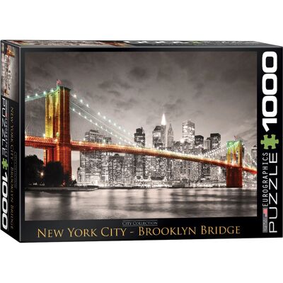 Eurographics Brooklyn Bridge Pussel - 1000 Bitar Eurographics Brooklyn Bridge Pussel - 1000 Bitar