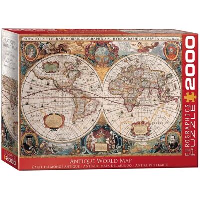 Eurographics Antike Weltkarte 2000-Teile Puzzle - Puzzle Typ Eurographics Antike Weltkarte 2000-Teile Puzzle - Puzzle Typ
