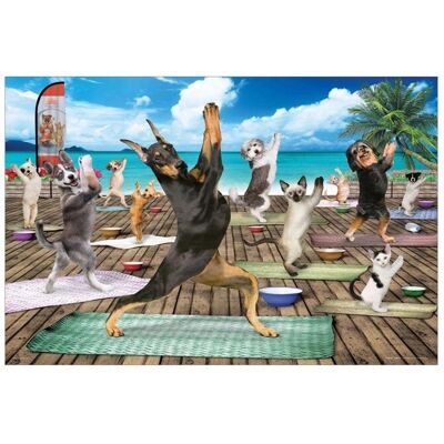 Puzzle Eurographics Yoga w Spa - 500 elementów Puzzle Eurographics Yoga w Spa - 500 elementów