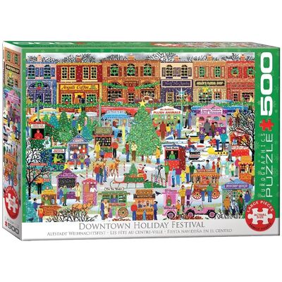 Eurographics Mercado Navideño XL Rompecabezas - Puzzle Eurographics Mercado Navideño XL Rompecabezas - Puzzle