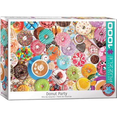 Eurographics Donut Fest Pussel - 1000 Bitar Eurographics Donut Fest Pussel - 1000 Bitar
