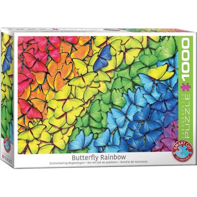 Puzzle Motyle Tęczowe Eurographics 1000 Elementów Puzzle Motyle Tęczowe Eurographics 1000 Elementów