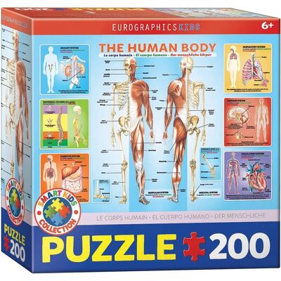Eurographics Der menschliche Körper Puzzle - 200 Teile Eurographics Der menschliche Körper Puzzle - 200 Teile