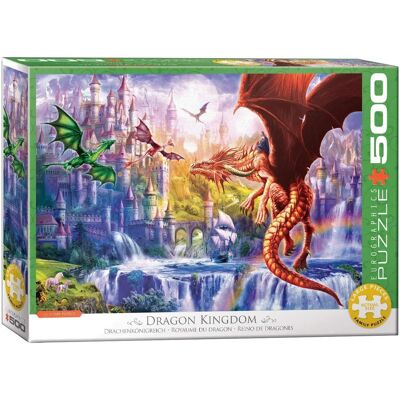 Eurographics Reino Dragón Rompecabezas XL 500 Piezas Eurographics Reino Dragón Rompecabezas XL 500 Piezas