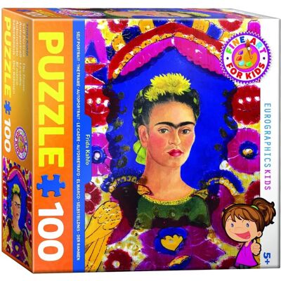 Eurographics Frida Kahlo Selbstporträt Puzzle 100 Teile - 20.0 x 20.0 x 6.0 cm Eurographics Frida Kahlo Selbstporträt Puzzle 100 Teile - 20.0 x 20.0 x 6.0 cm