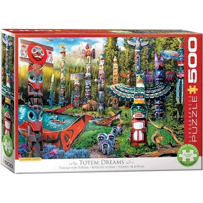 Eurographics Totem Dreams Puzzle de 500 pièces - Puzzle - Publicité Eurographics Totem Dreams Puzzle de 500 pièces - Puzzle - Publicité