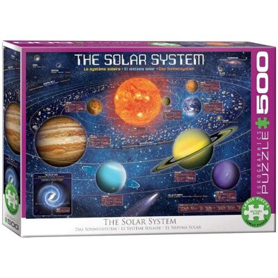 Eurographics Sonnensystem Puzzle - 500 Teile - Puzzle Eurographics Sonnensystem Puzzle - 500 Teile - Puzzle