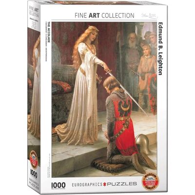 Eurographics Edmund Blair Leighton Pussel - 1000 Bitar - Pussel Eurographics Edmund Blair Leighton Pussel - 1000 Bitar - Pussel