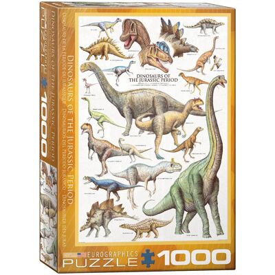 Eurographics Dinosauři z období Jury 1000 dílků skládačka Eurographics Dinosauři z období Jury 1000 dílků skládačka