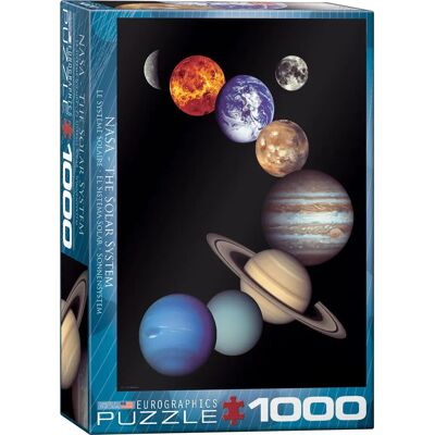 Eurographics NASA El Sistema Solar Puzzle - 1000 Piezas Eurographics NASA El Sistema Solar Puzzle - 1000 Piezas