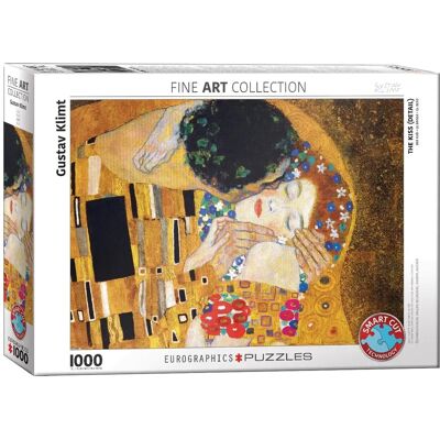 Eurographics Gustav Klimt Polibek - 1000 dílků puzzle Eurographics Gustav Klimt Polibek - 1000 dílků puzzle