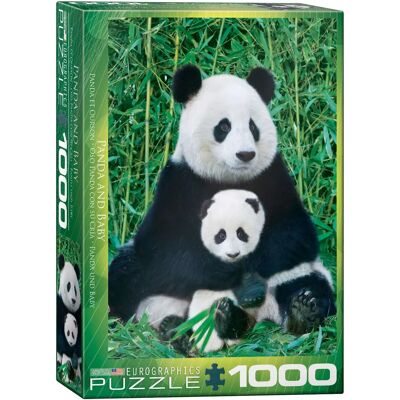 Eurographics Puzzle Panda i Dzieci 1000-elementów - Zwierzęta Eurographics Puzzle Panda i Dzieci 1000-elementów - Zwierzęta