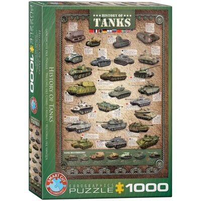 Eurographics SC-40019 Puzzle Czołg - 1000 Elementów Eurographics SC-40019 Puzzle Czołg - 1000 Elementów