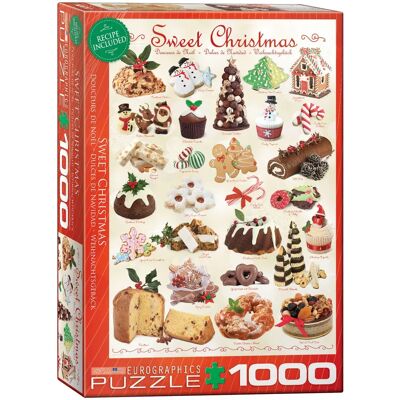 Eurographics Süßer Weihnachten 1000 Stück Puzzle - Puzzlespiel Eurographics Süßer Weihnachten 1000 Stück Puzzle - Puzzlespiel