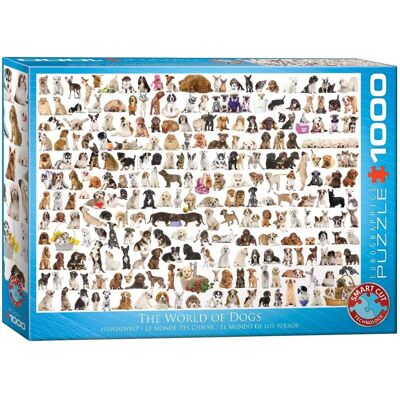 Eurographics Welt der Hunde 1000-Teile Puzzle Eurographics Welt der Hunde 1000-Teile Puzzle