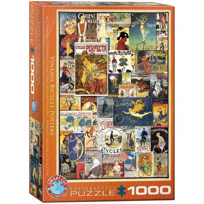 Puzzle Poster Vintage di Ciclismo Eurographics - 1000 Pezzi Puzzle Poster Vintage di Ciclismo Eurographics - 1000 Pezzi