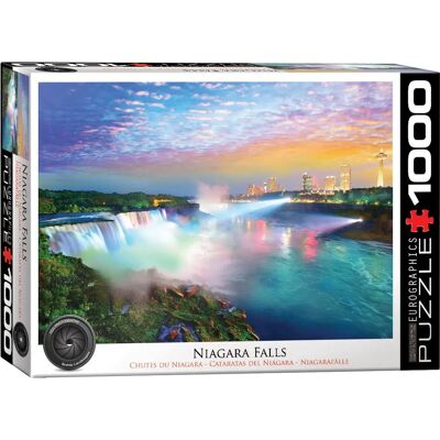 Puzzle Eurographics Chutes du Niagara 1000 pièces - Publicité Puzzle Eurographics Chutes du Niagara 1000 pièces - Publicité