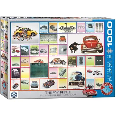 Eurographics VW Käfer Puzzle - 1000 Teile Multicolor Eurographics VW Käfer Puzzle - 1000 Teile Multicolor