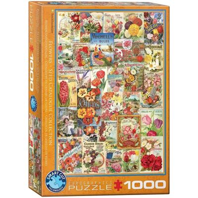 Eurographics Puzzle Blumen Saatgutkatalog - 1000 Teile Eurographics Puzzle Blumen Saatgutkatalog - 1000 Teile