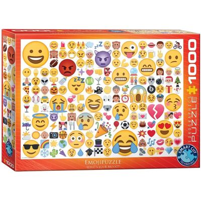 Eurographics 6000-0816 - Emojipuzzle - Wie Bist Du Drauf? Puzzle 1000 Teile Eurographics 6000-0816 - Emojipuzzle - Wie Bist Du Drauf? Puzzle 1000 Teile