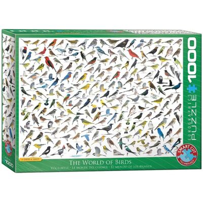Eurographics Puzzle 1000 Teile - die Welt der Vögel - Sibley Eurographics Puzzle 1000 Teile - die Welt der Vögel - Sibley