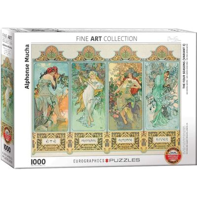 Eurographics 6000-0824 - Cztery pory roku - Puzzle 1000 elementów Eurographics 6000-0824 - Cztery pory roku - Puzzle 1000 elementów
