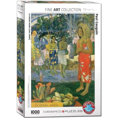 Eurographics 6000-0835 - La Orana Maria (Salut Mary) Puzzle de Gauguin - 1000 Pièces Eurographics 6000-0835 - La Orana Maria (Salut Mary) Puzzle de Gauguin - 1000 Pièces