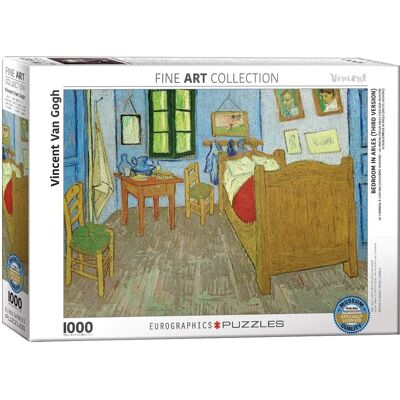 Rompecabezas Eurographics Habitación de Van Gogh 1000 piezas Rompecabezas Eurographics Habitación de Van Gogh 1000 piezas