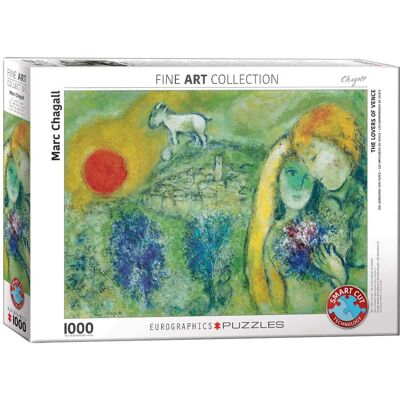 Puzzle Eurographics Marc Chagall 1000 Pièces - Collection d'Art - Publicité Puzzle Eurographics Marc Chagall 1000 Pièces - Collection d'Art - Publicité