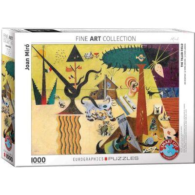 Eurographics Joan Miro Das gepflügte Feld Puzzle - 1000 Stücke Eurographics Joan Miro Das gepflügte Feld Puzzle - 1000 Stücke