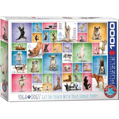 Eurographics 6000-0954 - Yoga Honden Puzzel 1000 Stuks Eurographics 6000-0954 - Yoga Honden Puzzel 1000 Stuks