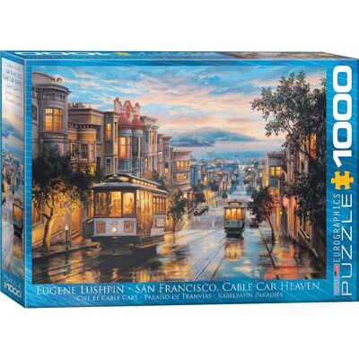 Eurographics 6000-0957 Puzzle Cable Car San Francisco - 1000 Pezzi Eurographics 6000-0957 Puzzle Cable Car San Francisco - 1000 Pezzi