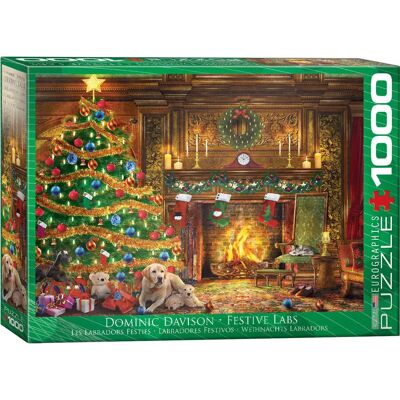 Eurographics Dominic Davison Festive Labs 1000-częściowe Puzzle Eurographics Dominic Davison Festive Labs 1000-częściowe Puzzle