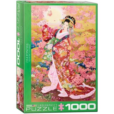 Eurographics Syungetsu 1000-delige Puzzel - Kunst Eurographics Syungetsu 1000-delige Puzzel - Kunst