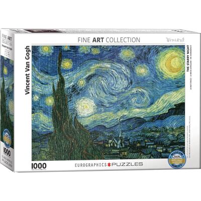 Eurographics Vincent Van Gogh Sternennacht Puzzle - 1000 Teile Eurographics Vincent Van Gogh Sternennacht Puzzle - 1000 Teile