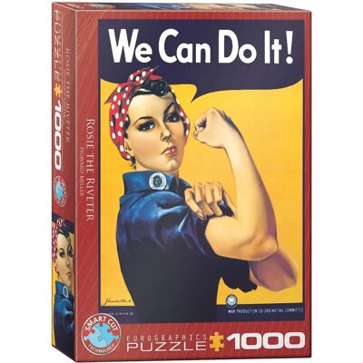 Eurographics Rosie der Nieterin 1000 Teile Puzzle Eurographics Rosie der Nieterin 1000 Teile Puzzle