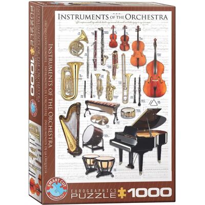 Eurographics Puzzle - Orchesterinstrumente - 1000 Teile Eurographics Puzzle - Orchesterinstrumente - 1000 Teile