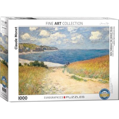 Eurographics puzzel 1000 stukjes - Monet - 68x48cm Eurographics puzzel 1000 stukjes - Monet - 68x48cm
