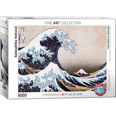 Eurographics Kanagawa Große Welle Puzzle - 1000 Teile - Puzzle für Erwachsene Eurographics Kanagawa Große Welle Puzzle - 1000 Teile - Puzzle für Erwachsene