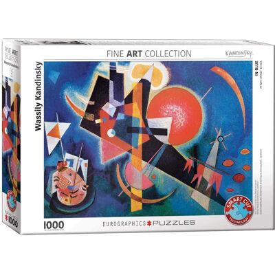 Eurographics 6000-1897 - I blå Wassily Kandinsky pussel - 1000 bitar Eurographics 6000-1897 - I blå Wassily Kandinsky pussel - 1000 bitar