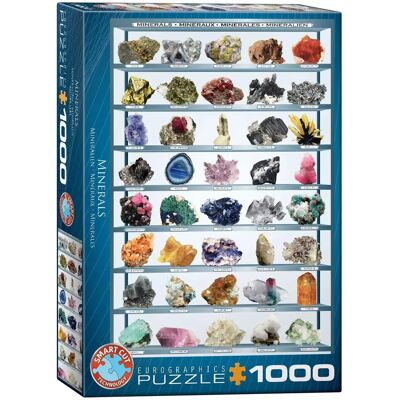 EuroGraphics Minéraux du Monde Puzzle 1000 Pièces EuroGraphics Minéraux du Monde Puzzle 1000 Pièces