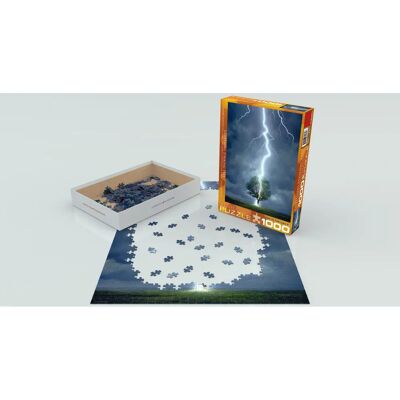 Puzzle albero fulmine Eurographics - 1000 pezzi Puzzle albero fulmine Eurographics - 1000 pezzi