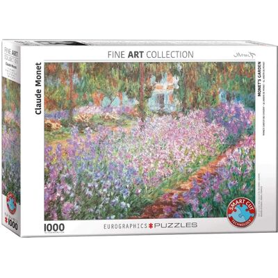 Eurographics Monet's Garten Puzzle 1000 Teile - Kunstdruck Eurographics Monet's Garten Puzzle 1000 Teile - Kunstdruck