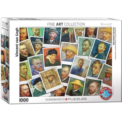 Eurographics Van Gogh Selfies Puzzle - 1000 Dílků - Puzzle Eurographics Van Gogh Selfies Puzzle - 1000 Dílků - Puzzle