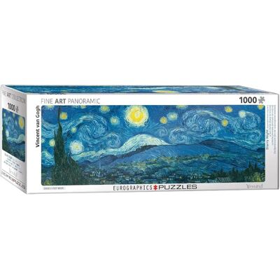 Eurographics Puzzle Panoramique Nuit Étoilée de Van Gogh - 1000 Pièces Eurographics Puzzle Panoramique Nuit Étoilée de Van Gogh - 1000 Pièces